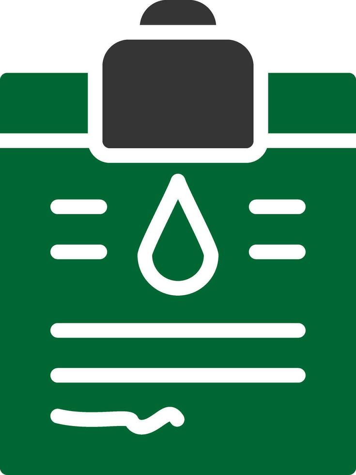 Glyph Two Color Design vector