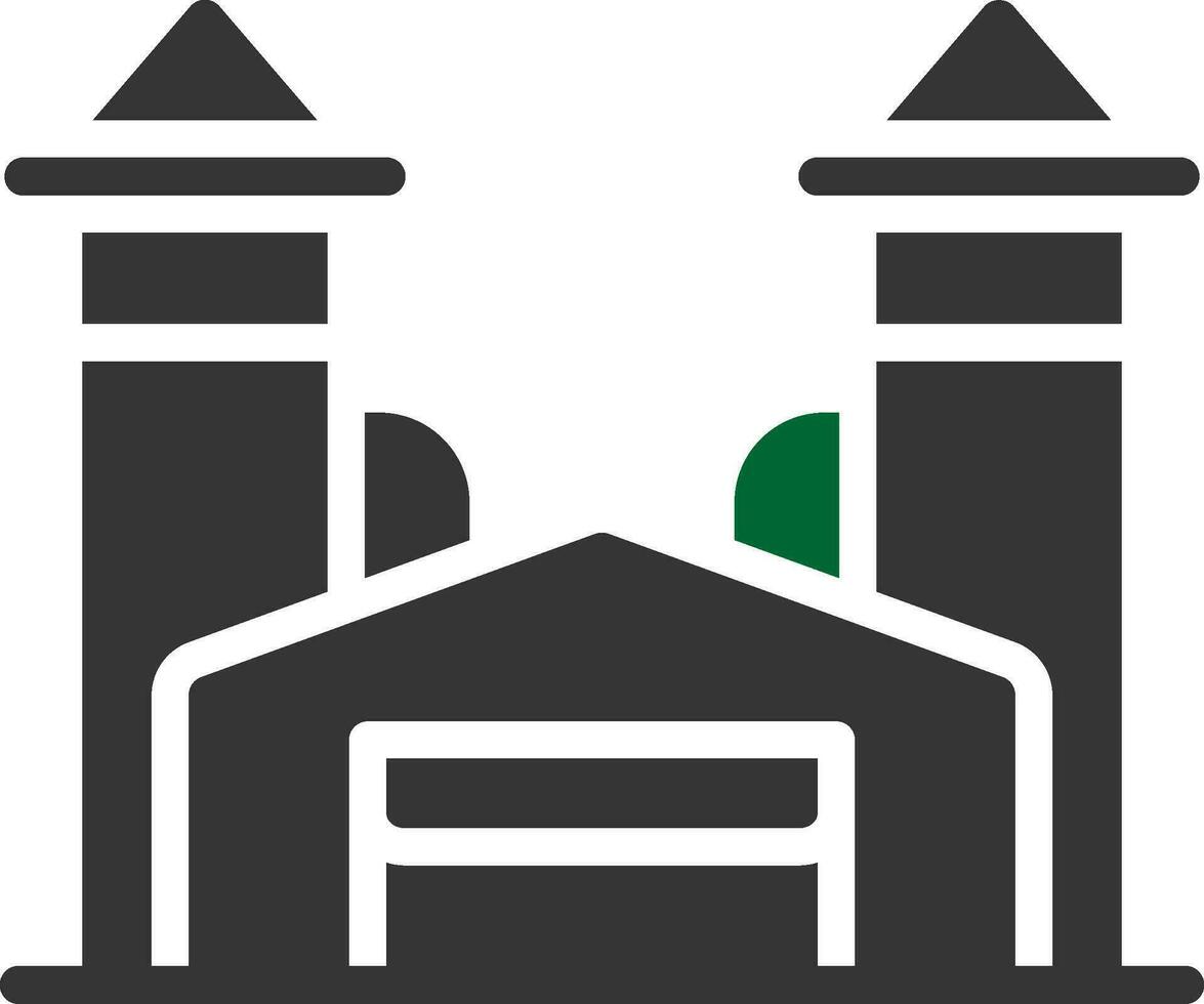 Factory Creative Icon Design vector