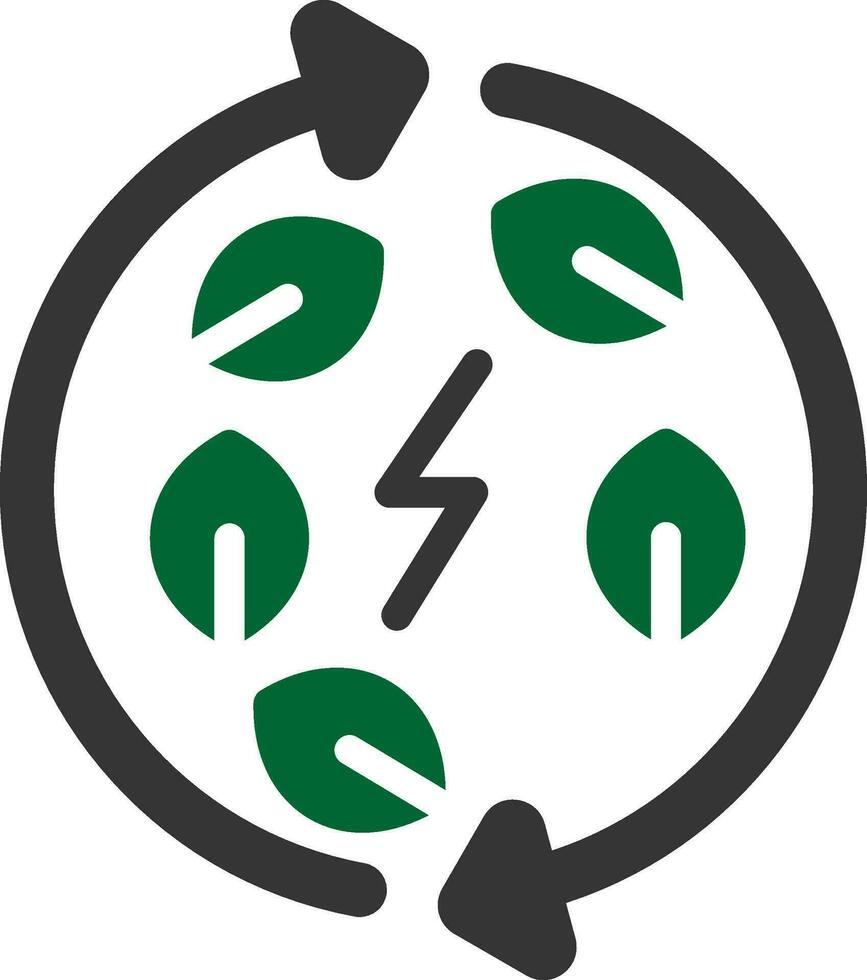 Eco Energy Creative Icon Design vector