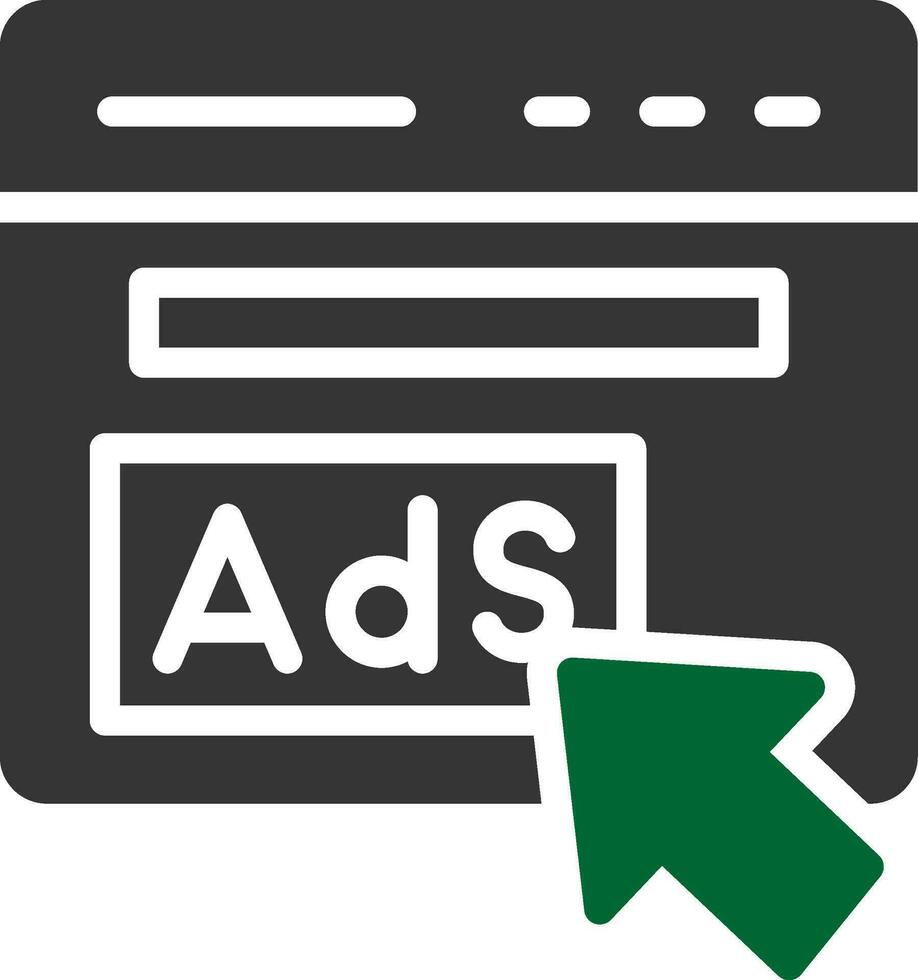 Advertising Creative Icon Design vector