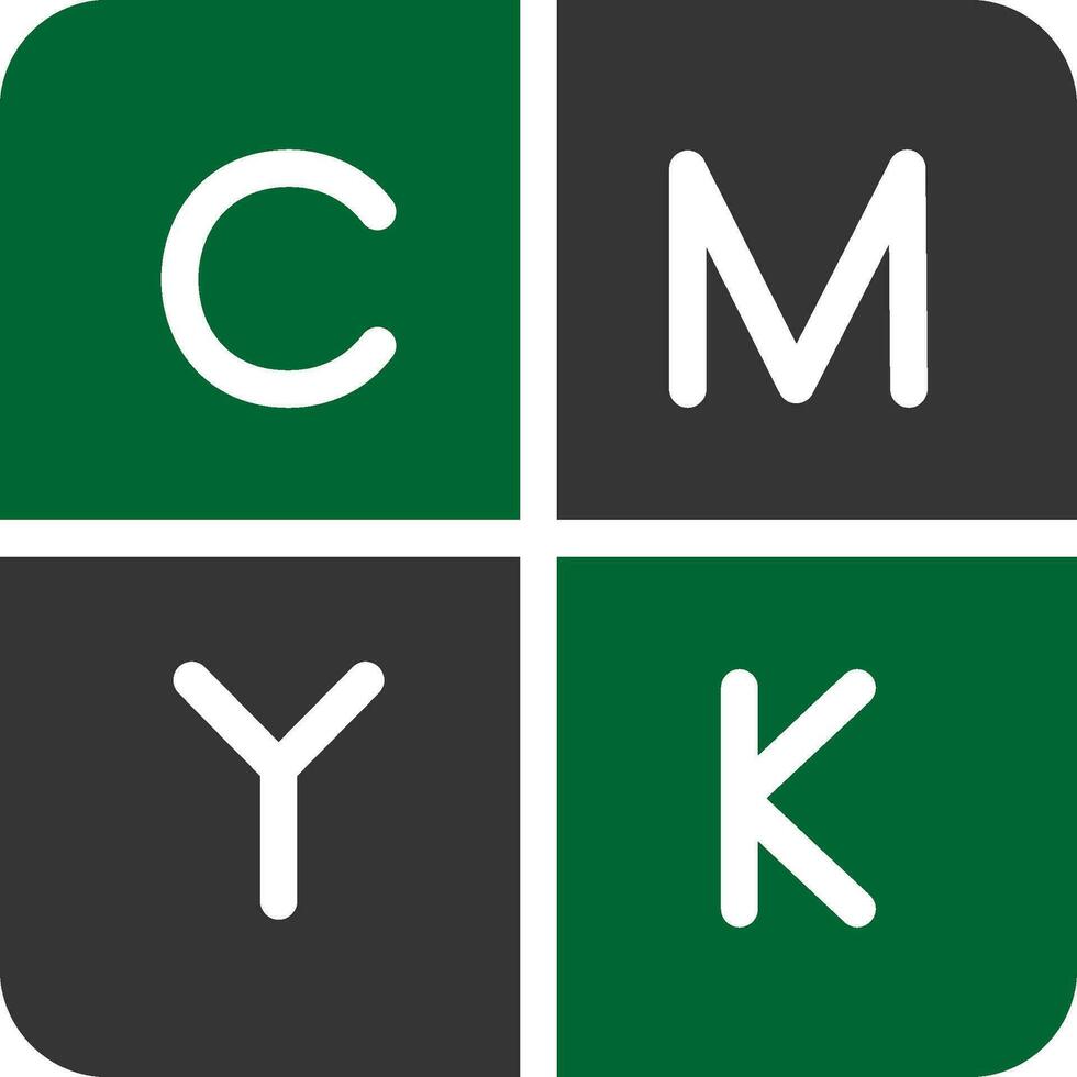 CMYK Creative Icon Design vector