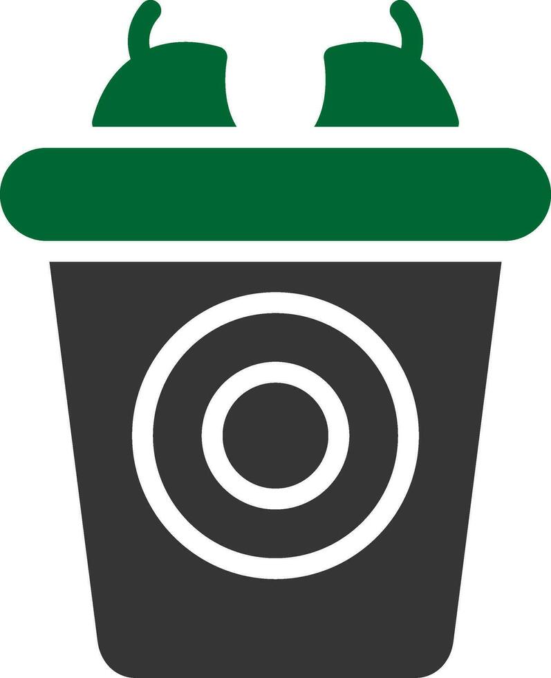 Waste Creative Icon Design vector