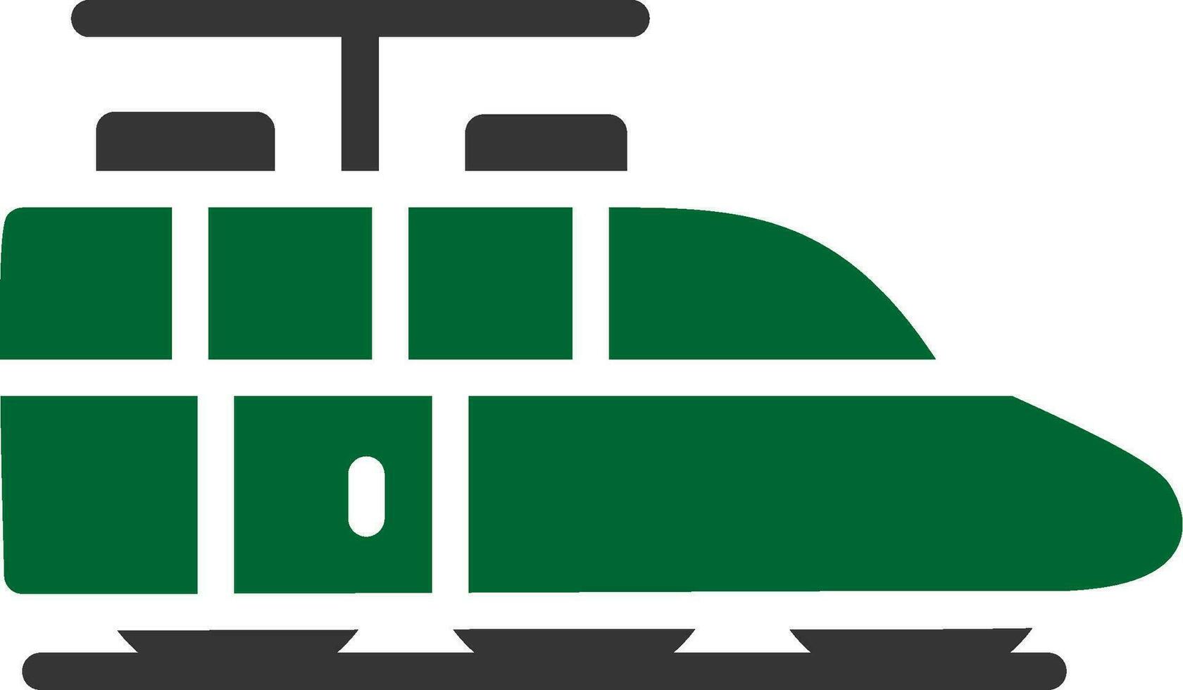 Train Creative Icon Design vector