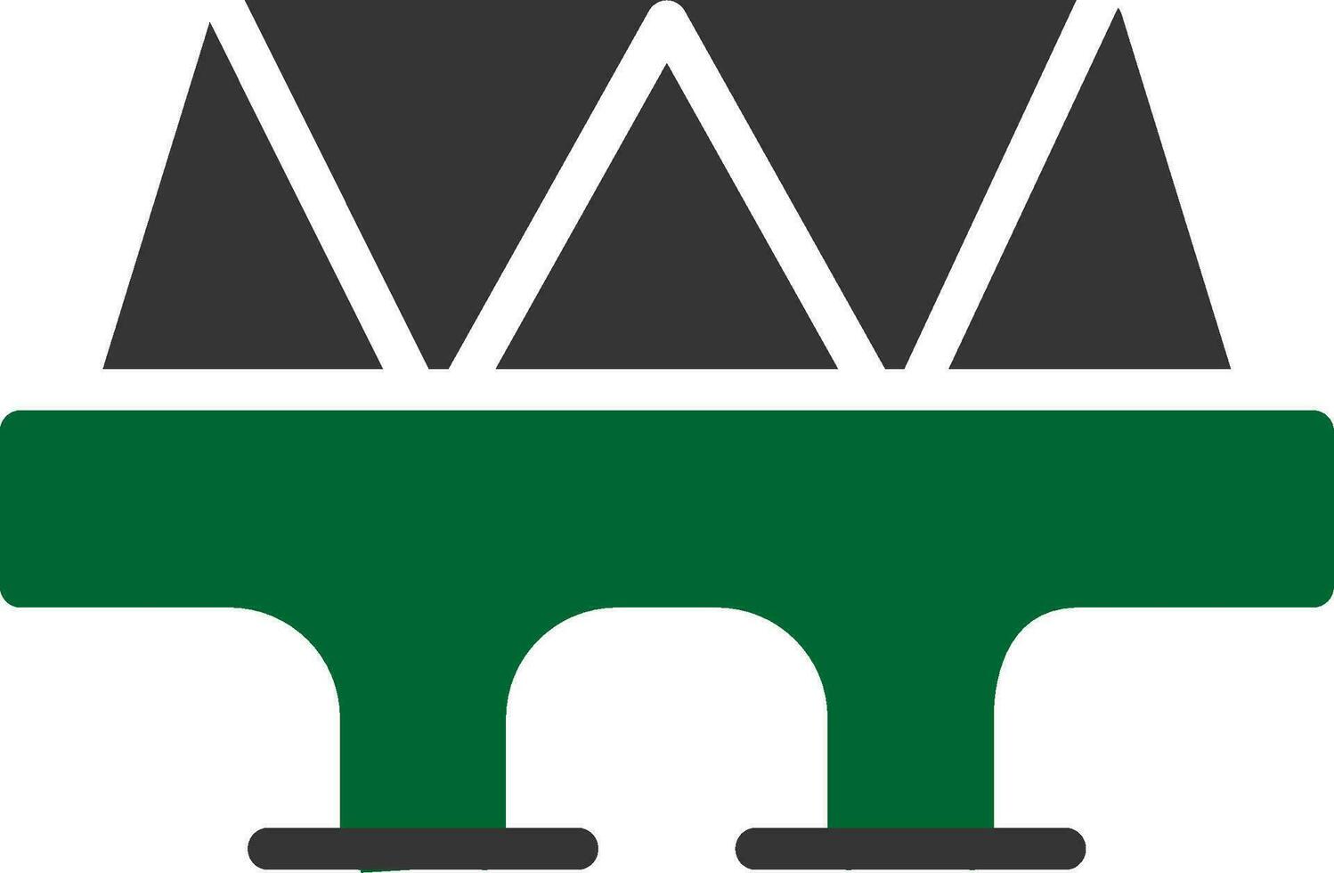 Bridge Creative Icon Design vector