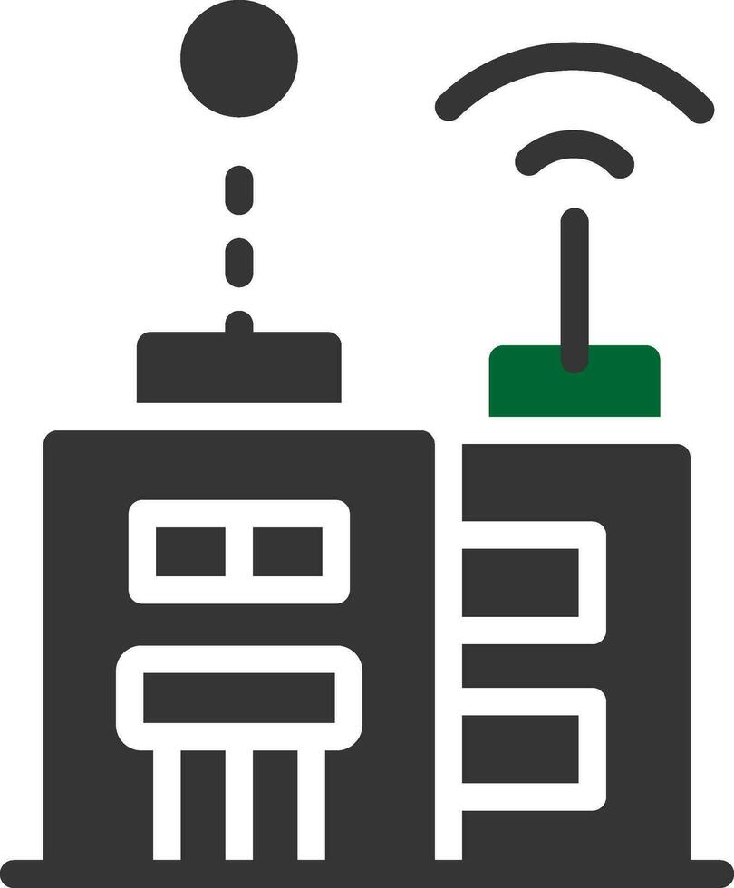 Smart City Creative Icon Design vector