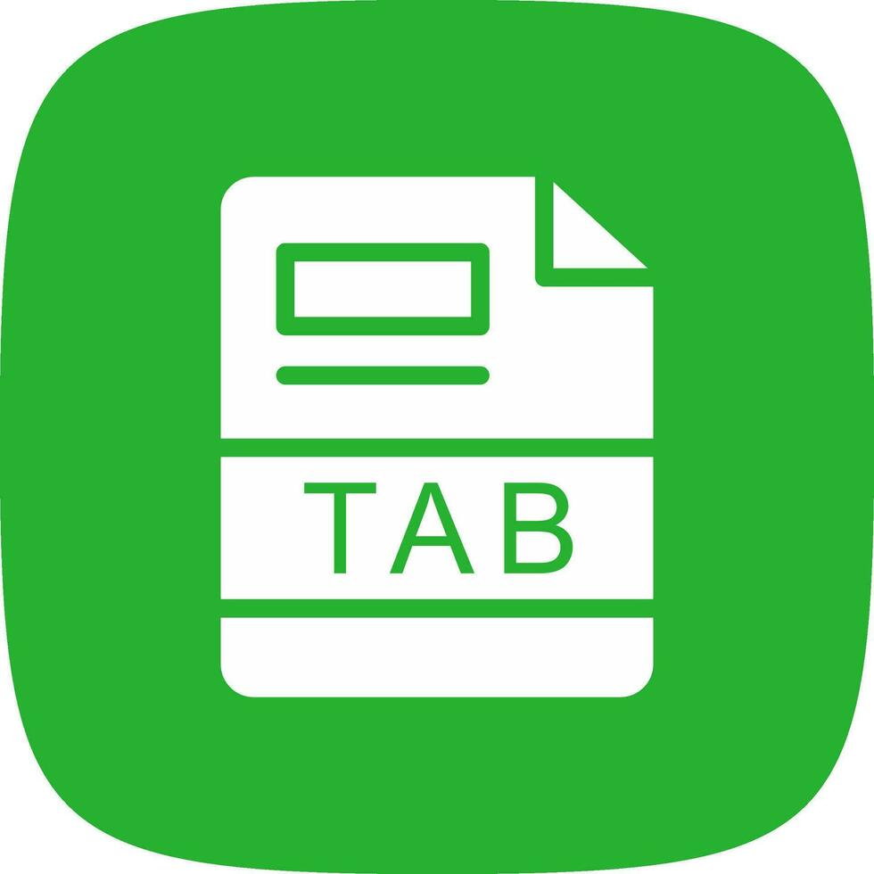 TAB Creative Icon Design vector