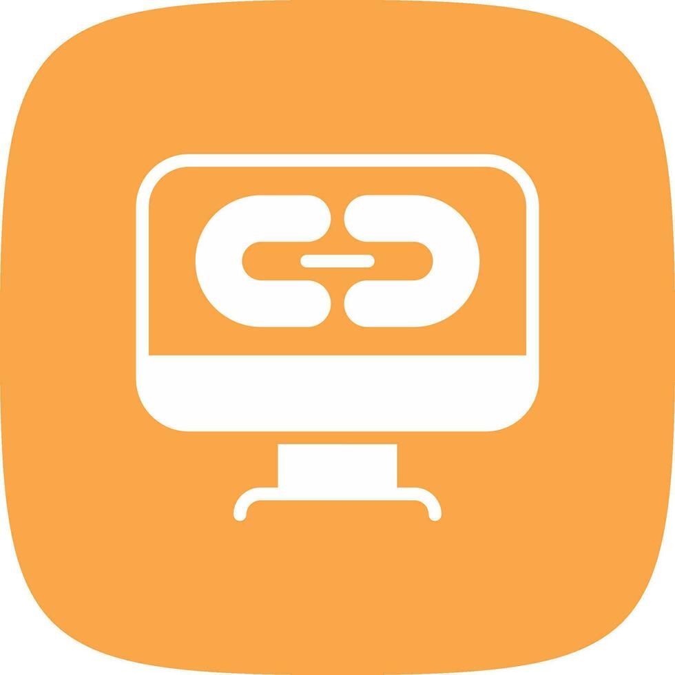 Link Creative Icon Design vector