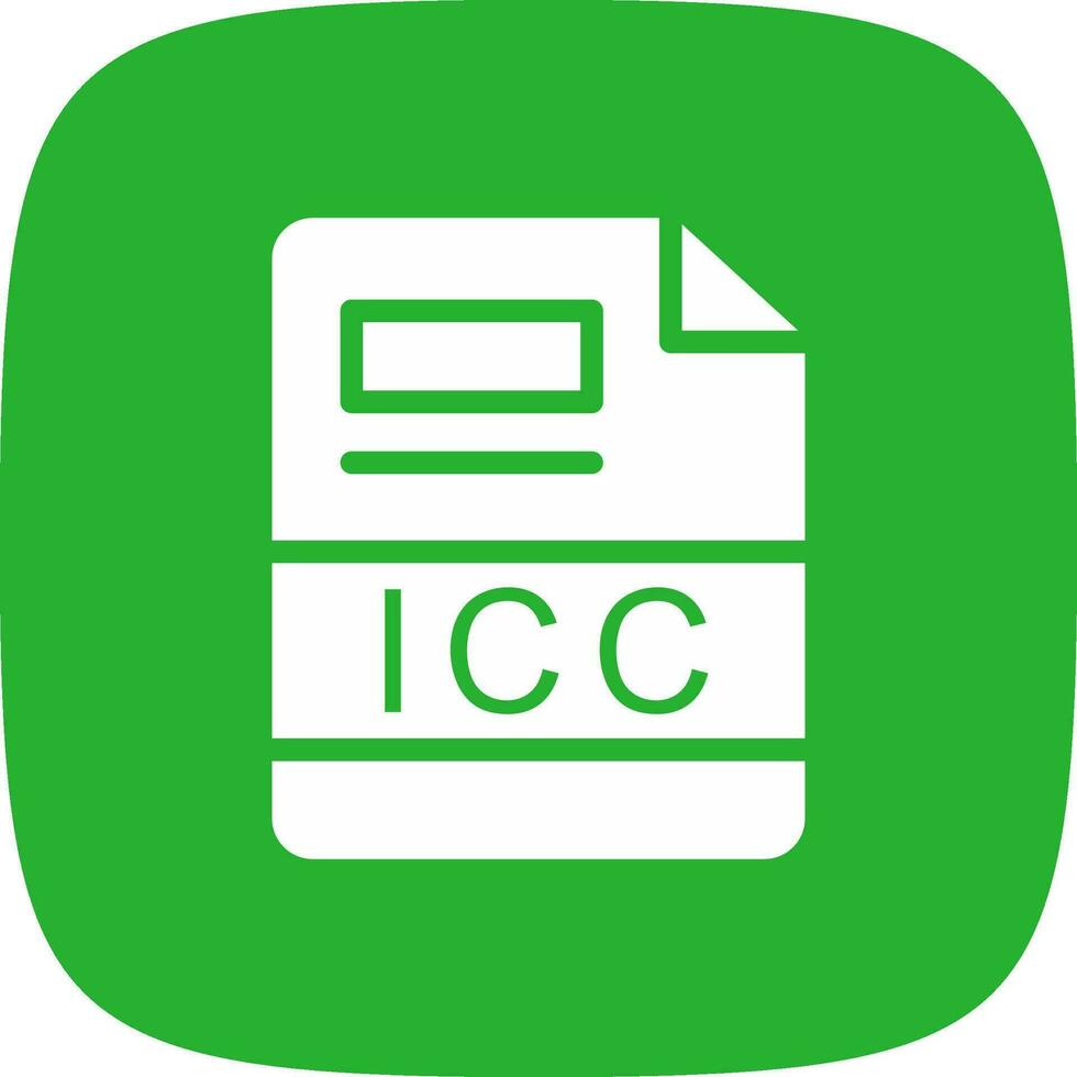 ICC Creative Icon Design vector