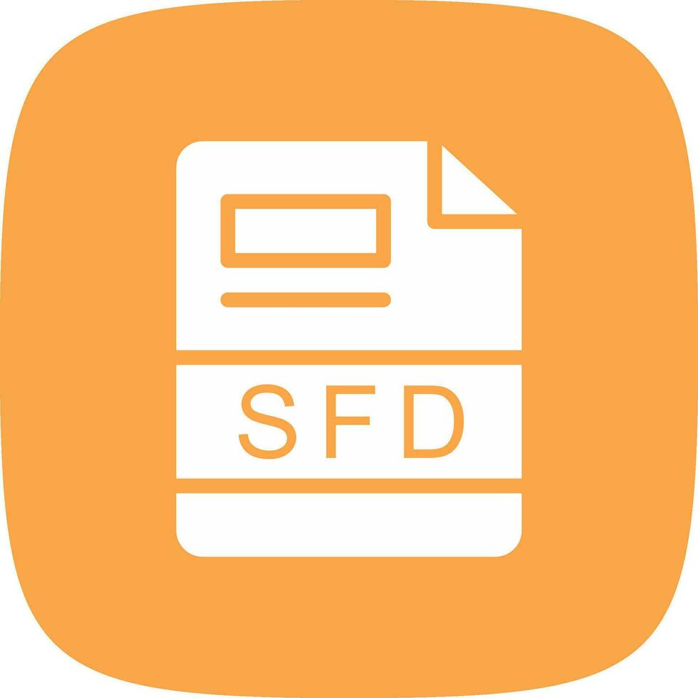 SFD Creative Icon Design vector