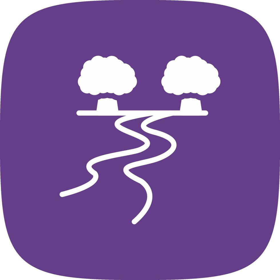 River Creative Icon Design vector