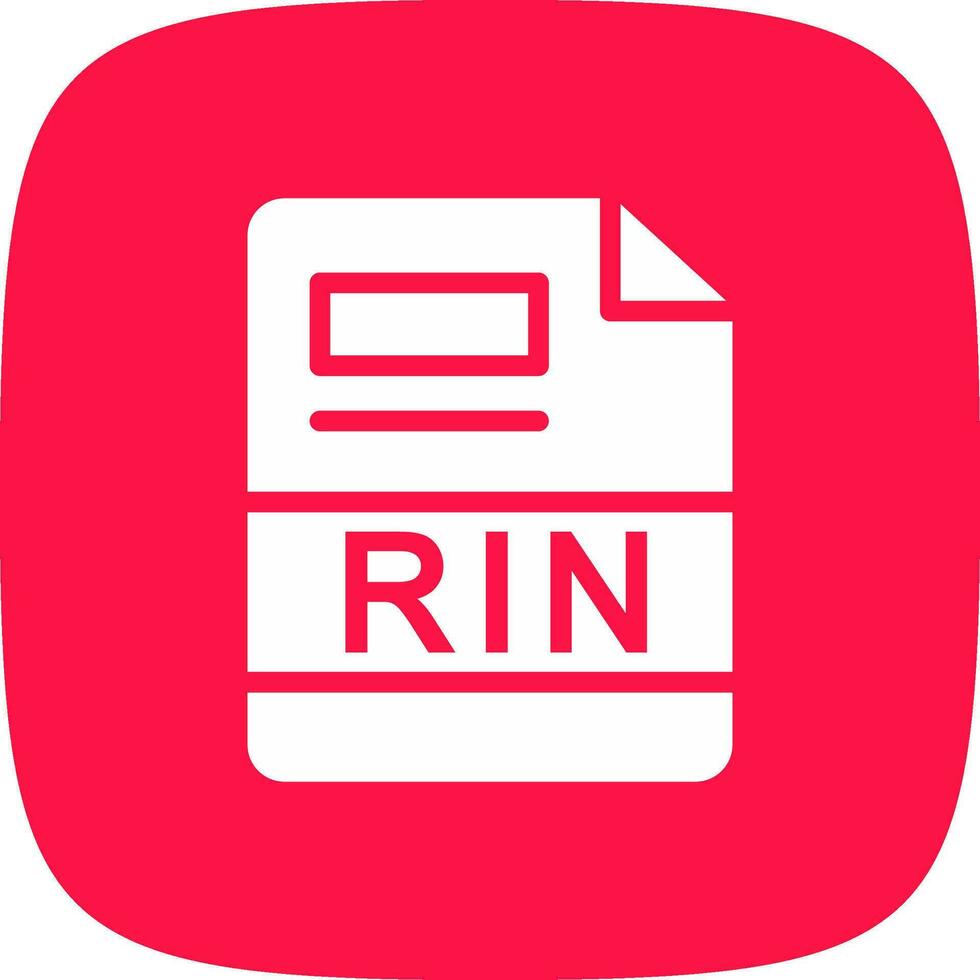 RIN Creative Icon Design vector
