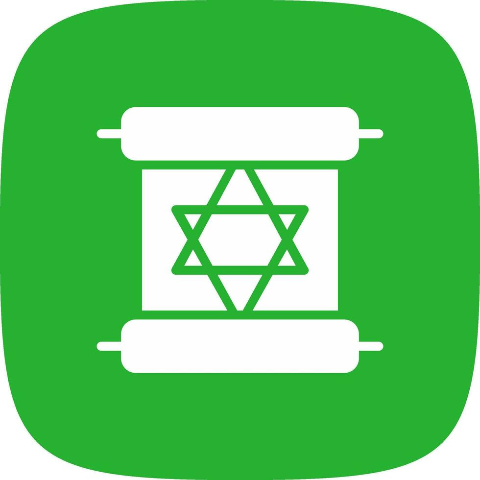 Scroll torah Creative Icon Design vector