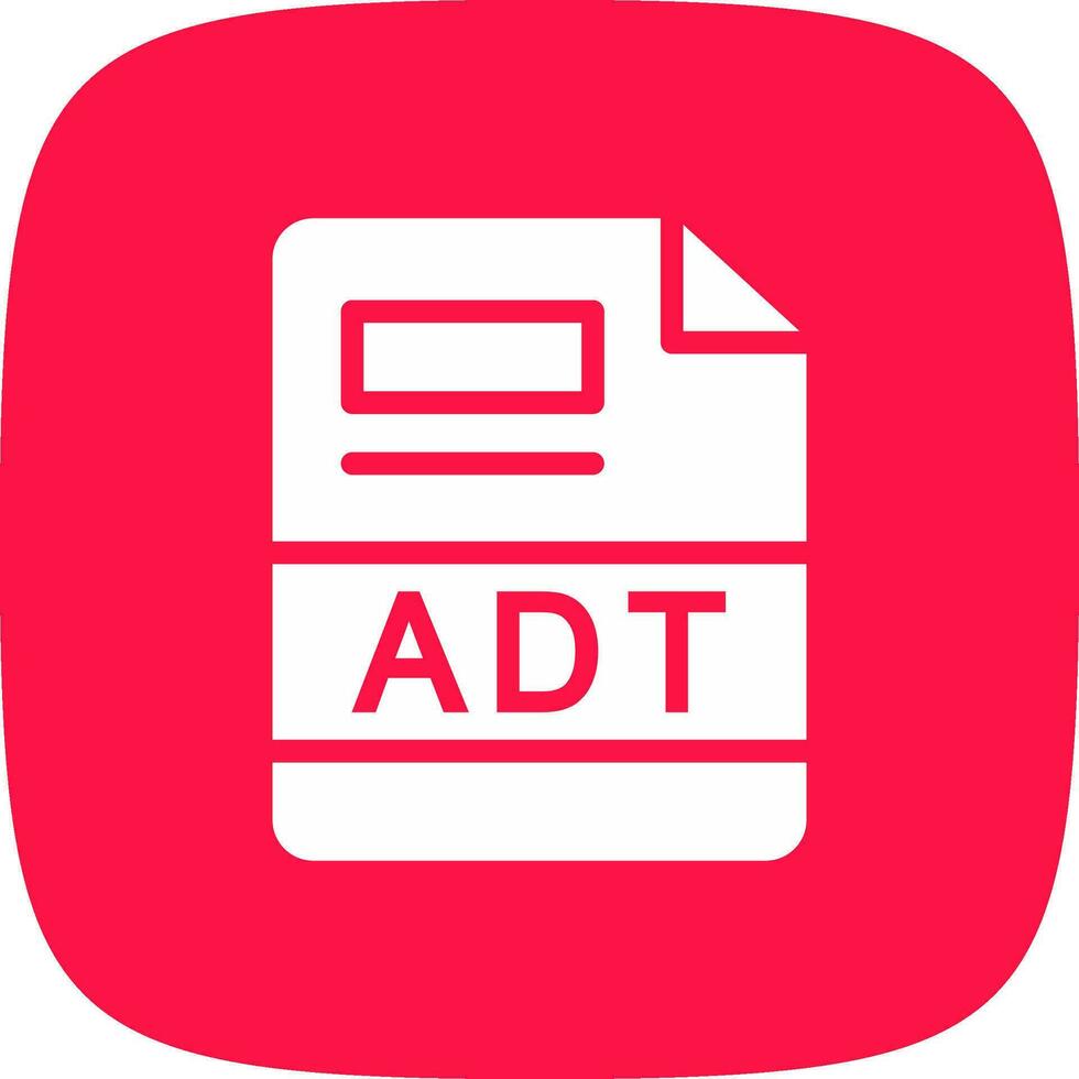 ADT Creative Icon Design vector