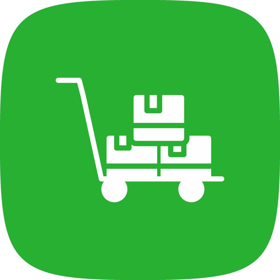 Trolley Creative Icon Design vector