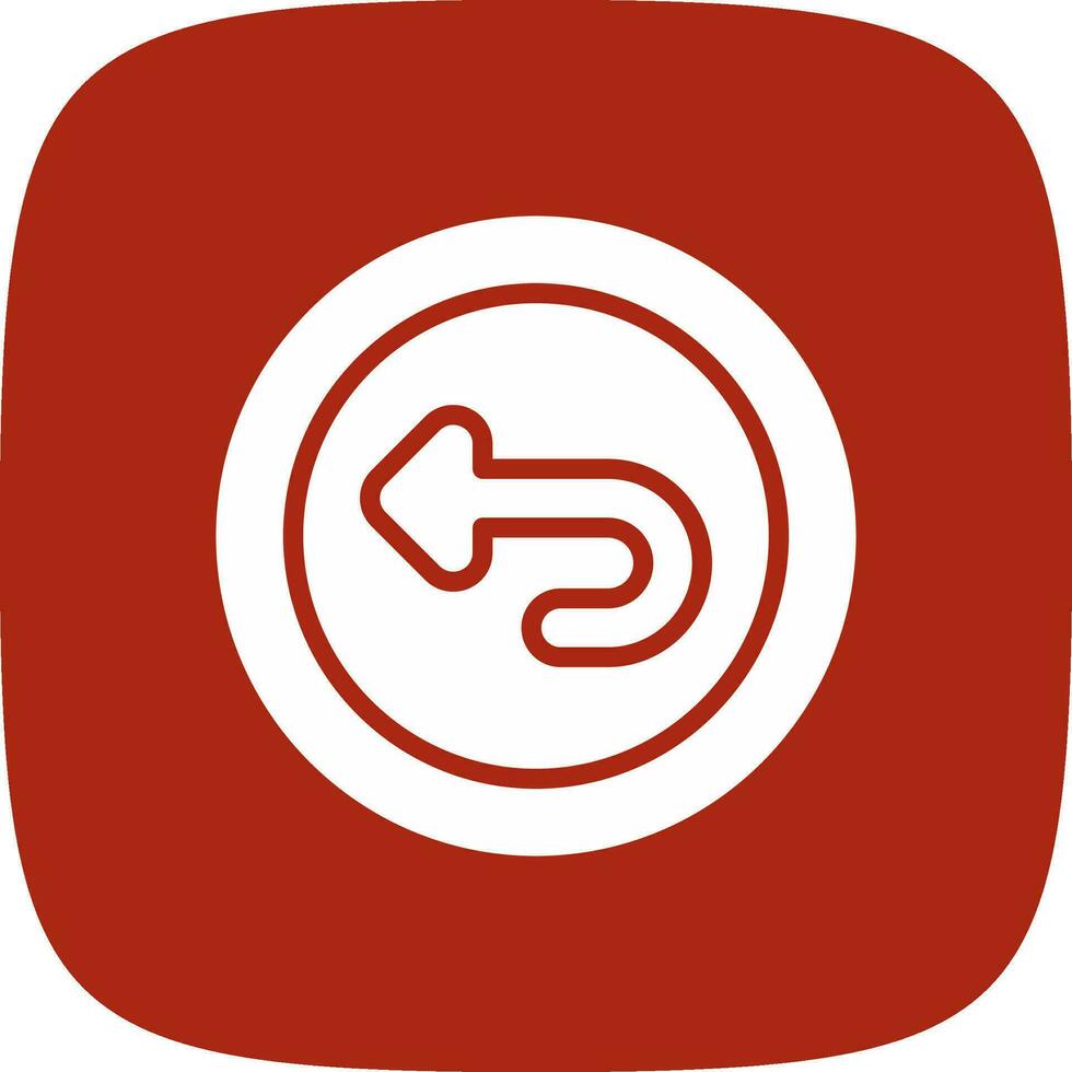 Undo Creative Icon Design vector