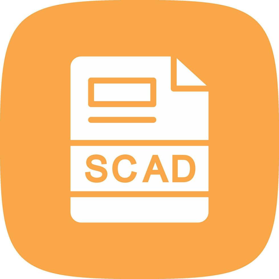 scad creativo icono diseño vector