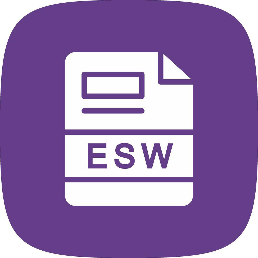 ESW Creative Icon Design vector