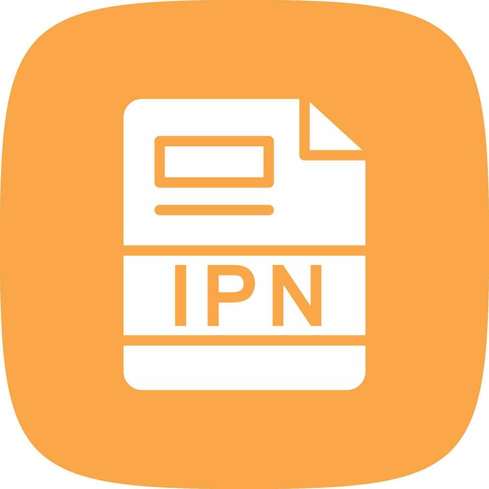 IPN Creative Icon Design vector