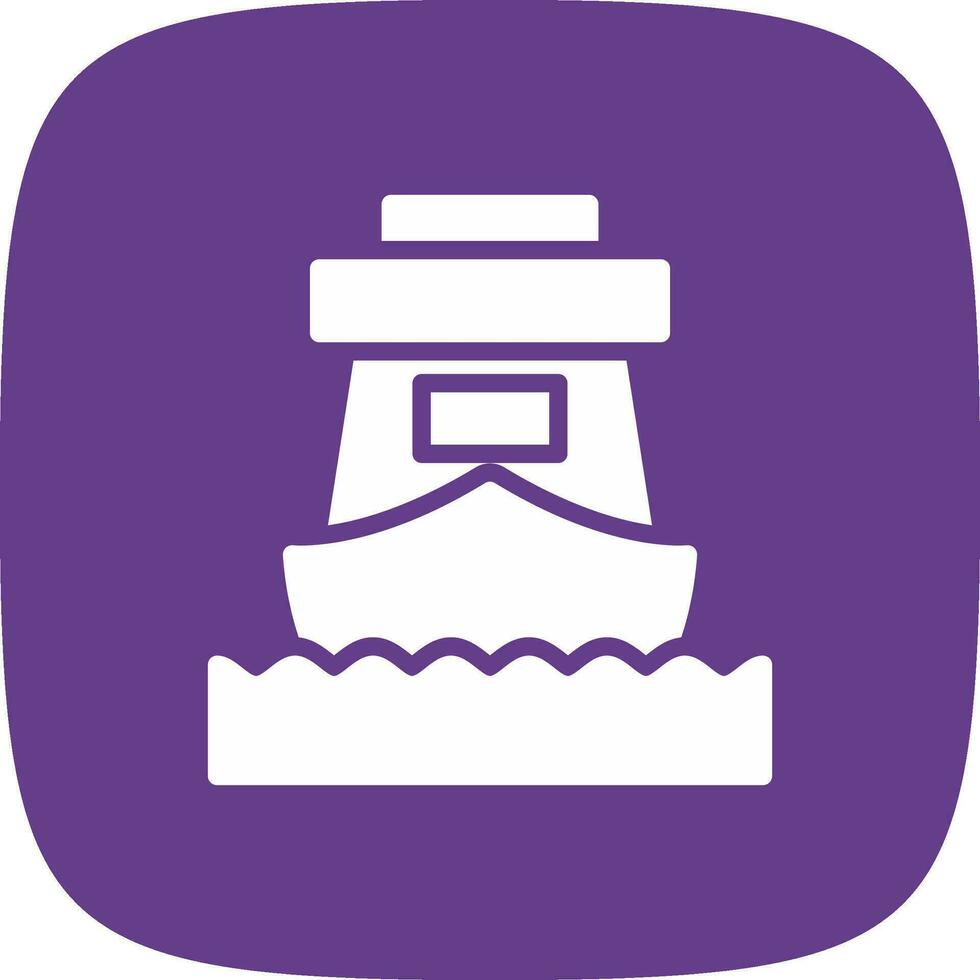 Ship Creative Icon Design vector