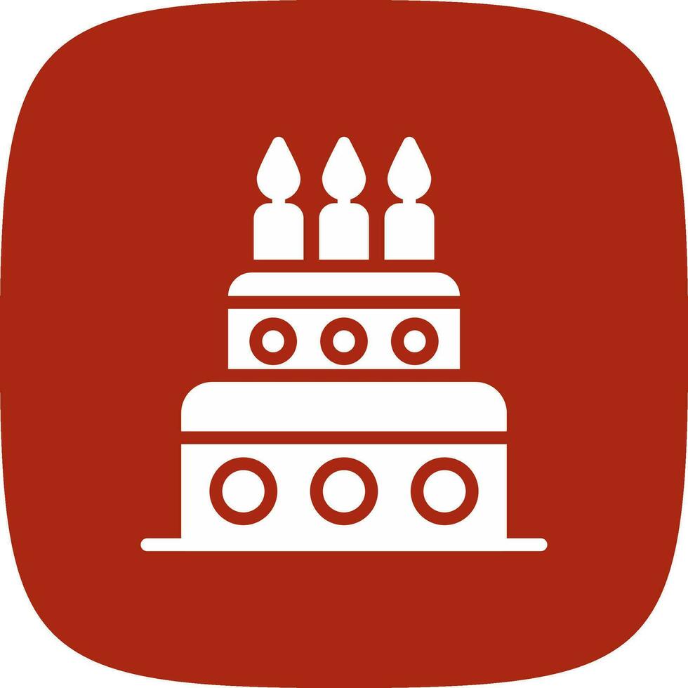 Cake Creative Icon Design vector