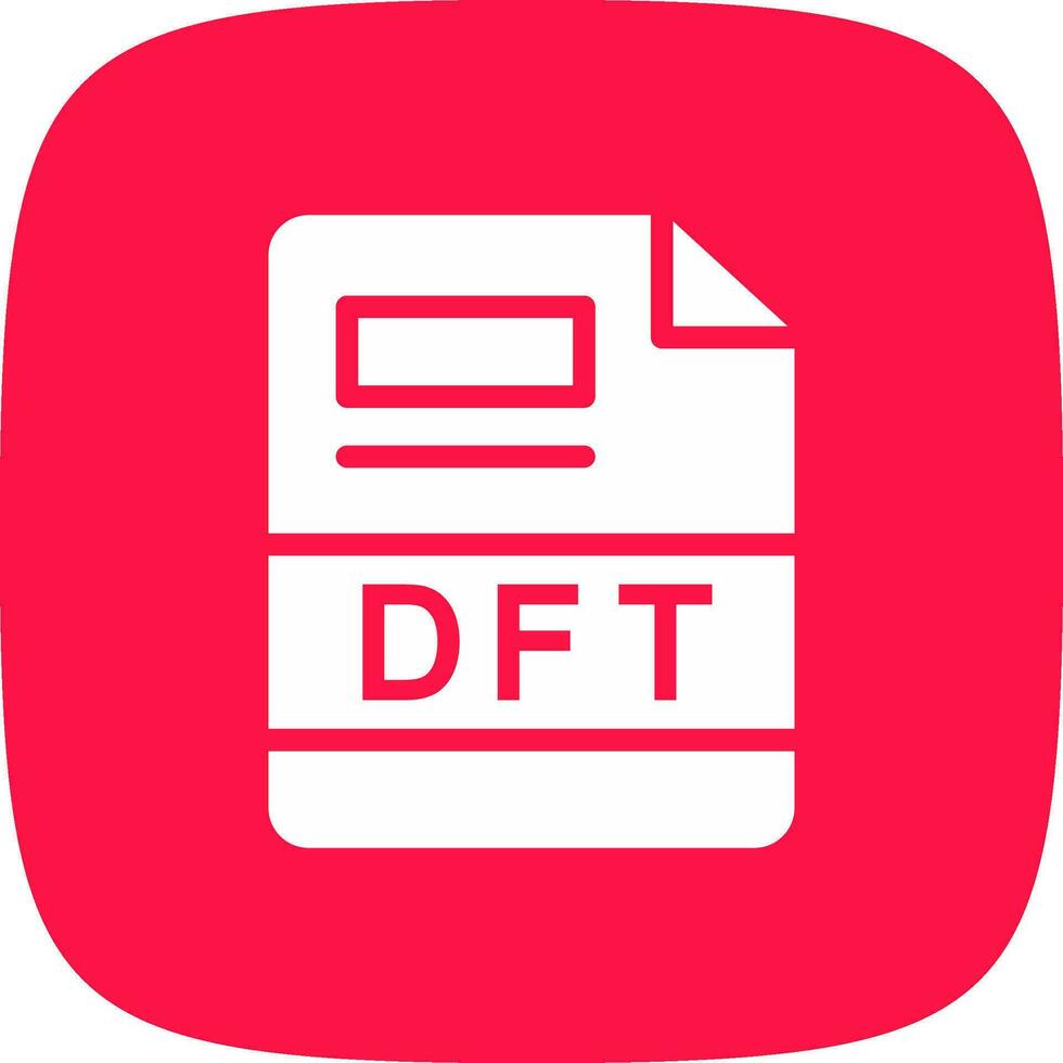 DFT Creative Icon Design vector