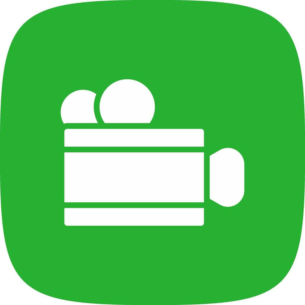 Video Camera Creative Icon Design vector