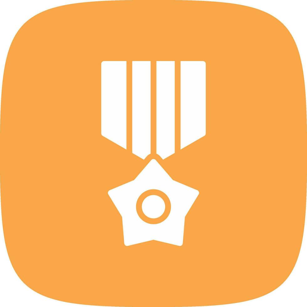diseño de icono creativo de medalla vector