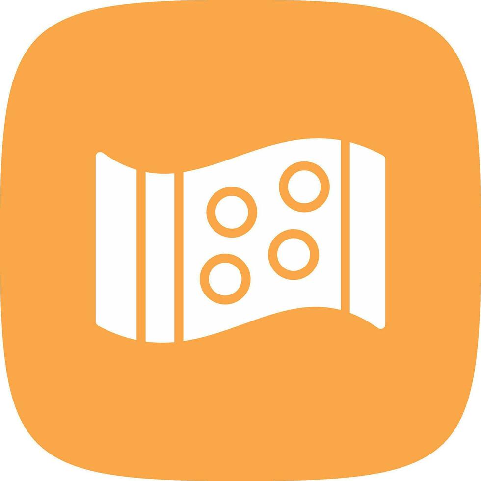 Magic Carpet Creative Icon Design vector