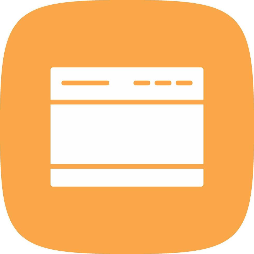 Browser Creative Icon Design vector