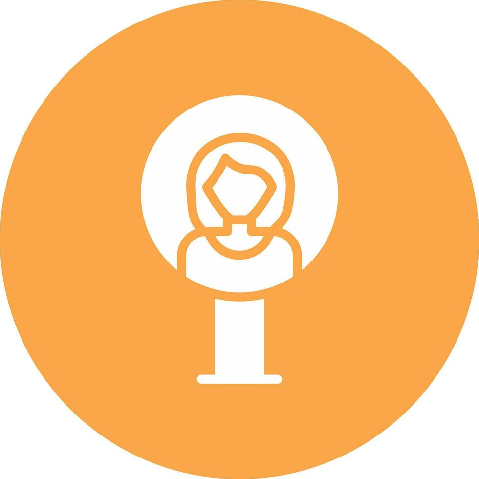 User Placeholder Creative Icon Design vector