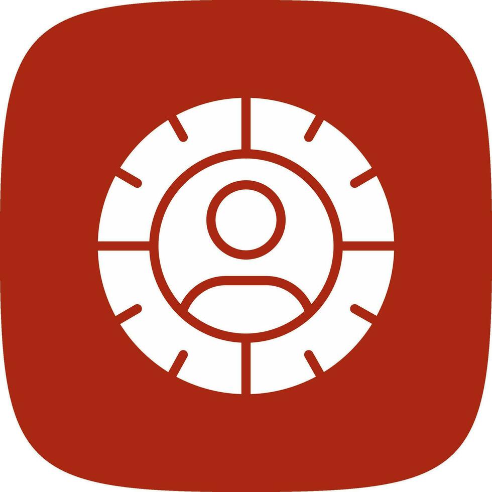 Target Audience Creative Icon Design vector