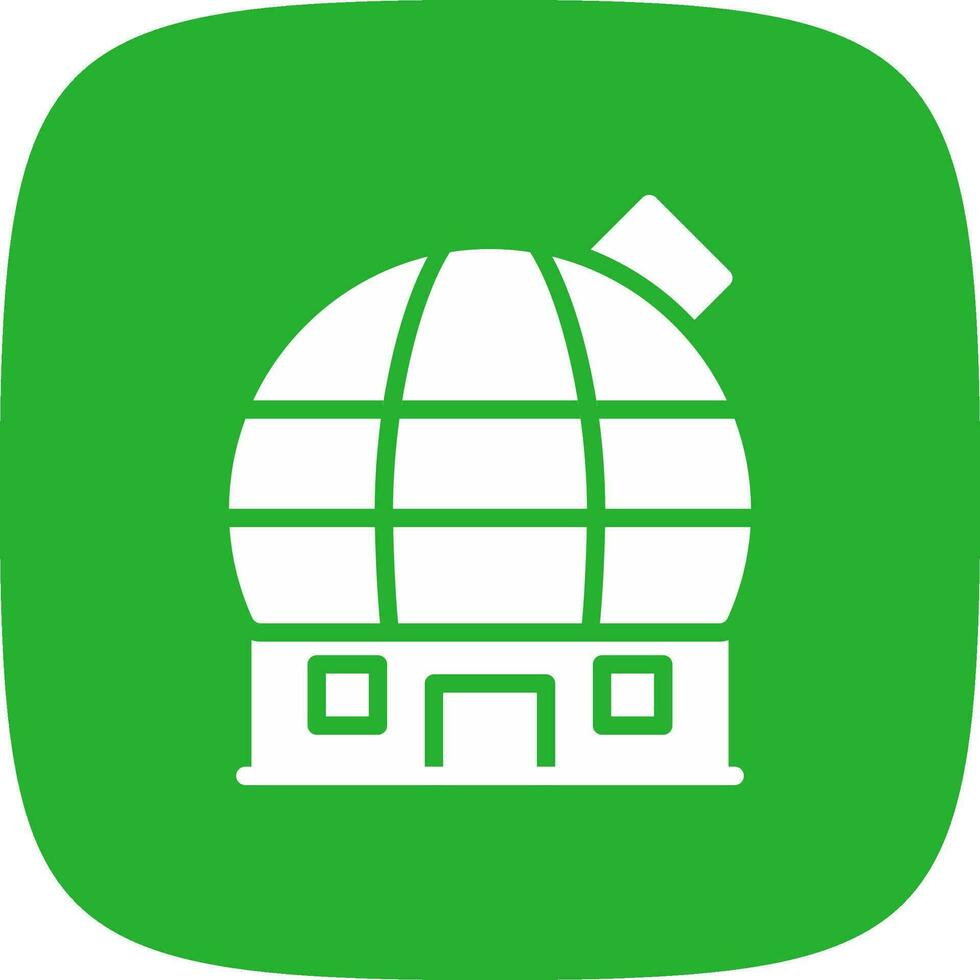 Observatory Creative Icon Design vector