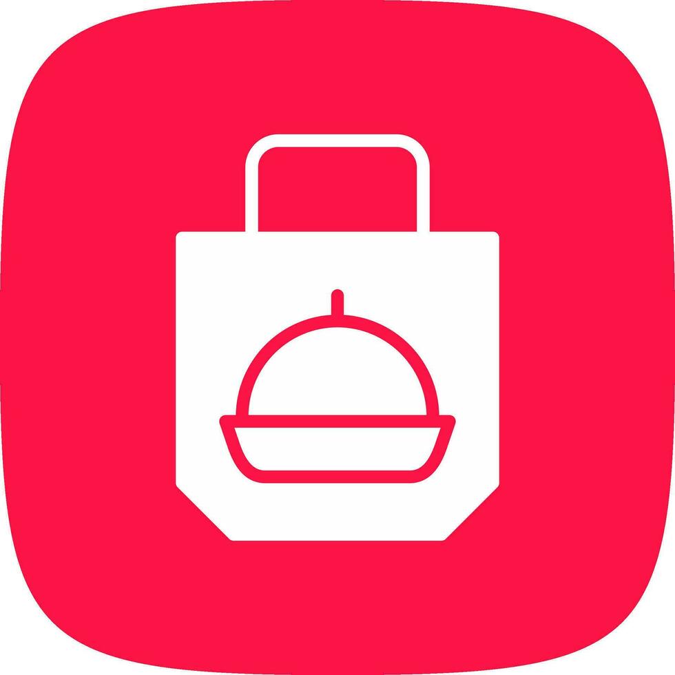Food Delivery Creative Icon Design vector