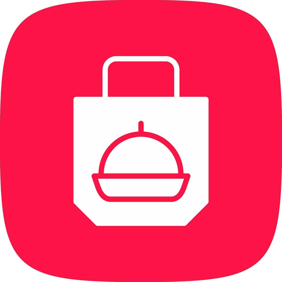 Food Delivery Creative Icon Design vector