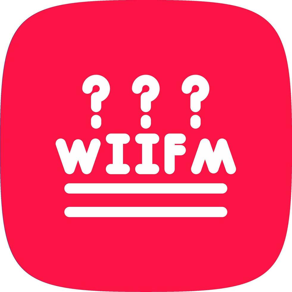 WIIFM Creative Icon Design vector