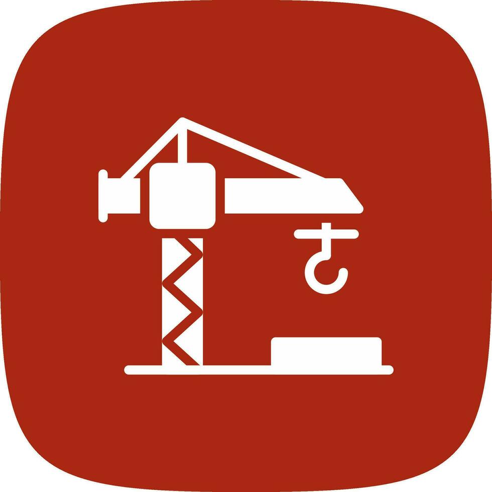 Crane Creative Icon Design vector