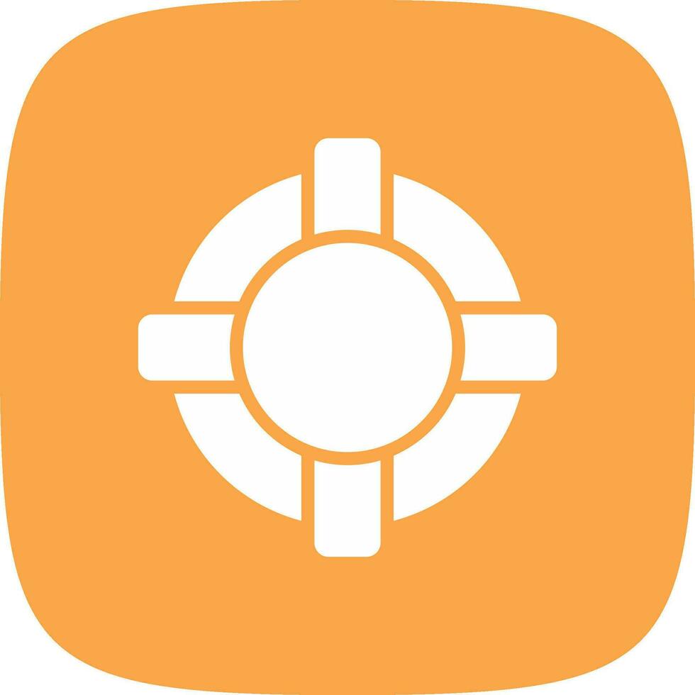 Lifesaver Creative Icon Design vector