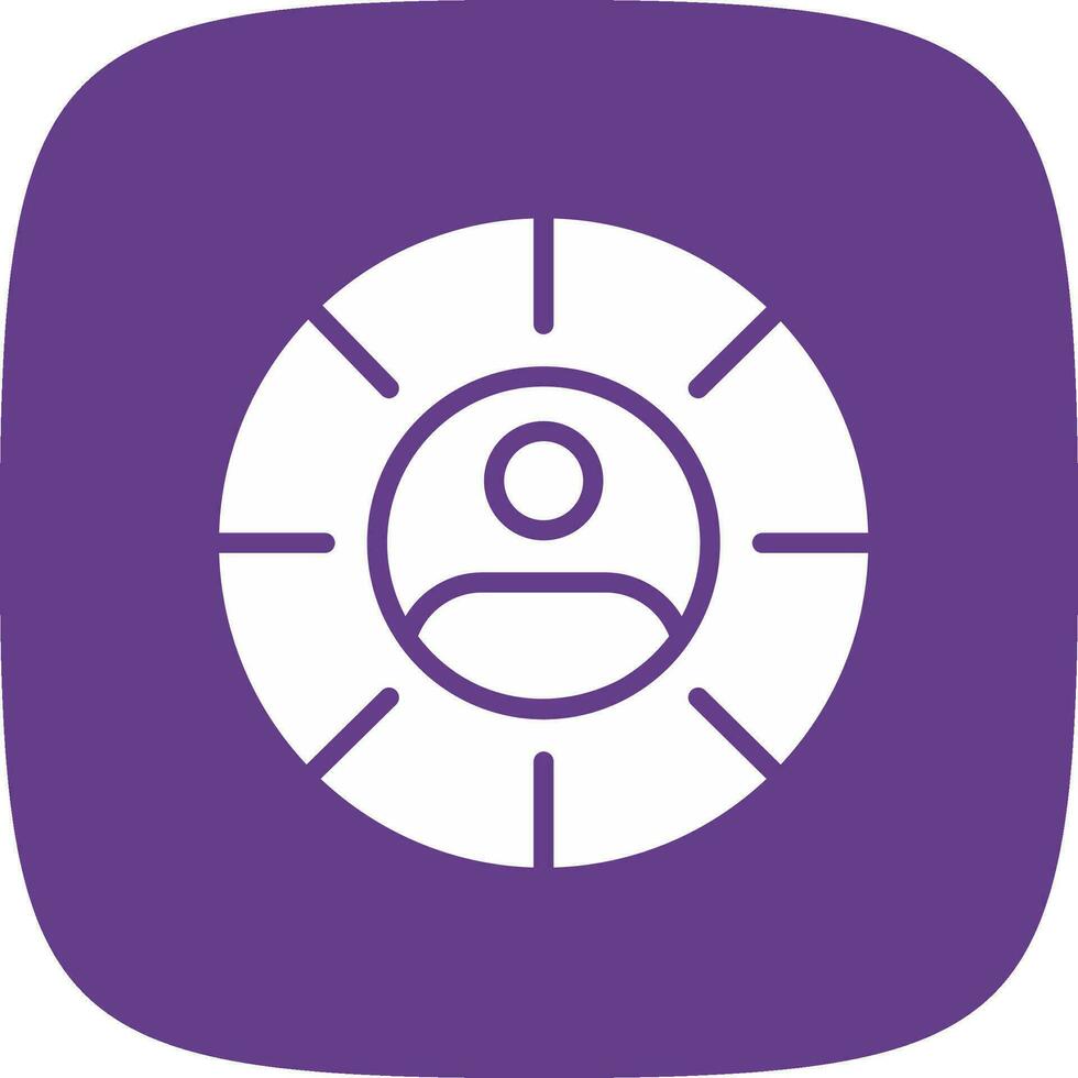 Targeting Creative Icon Design vector