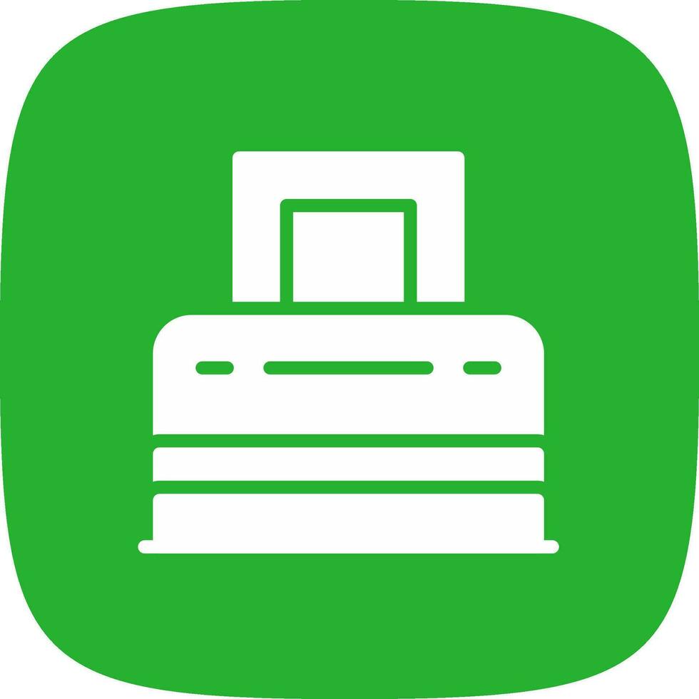 Printer Creative Icon Design vector