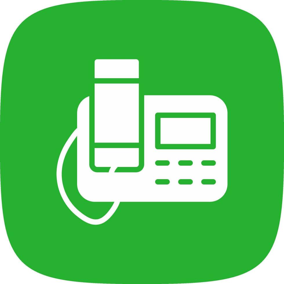 Telephone Creative Icon Design vector