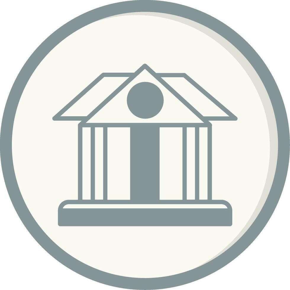 icono de vector de banco