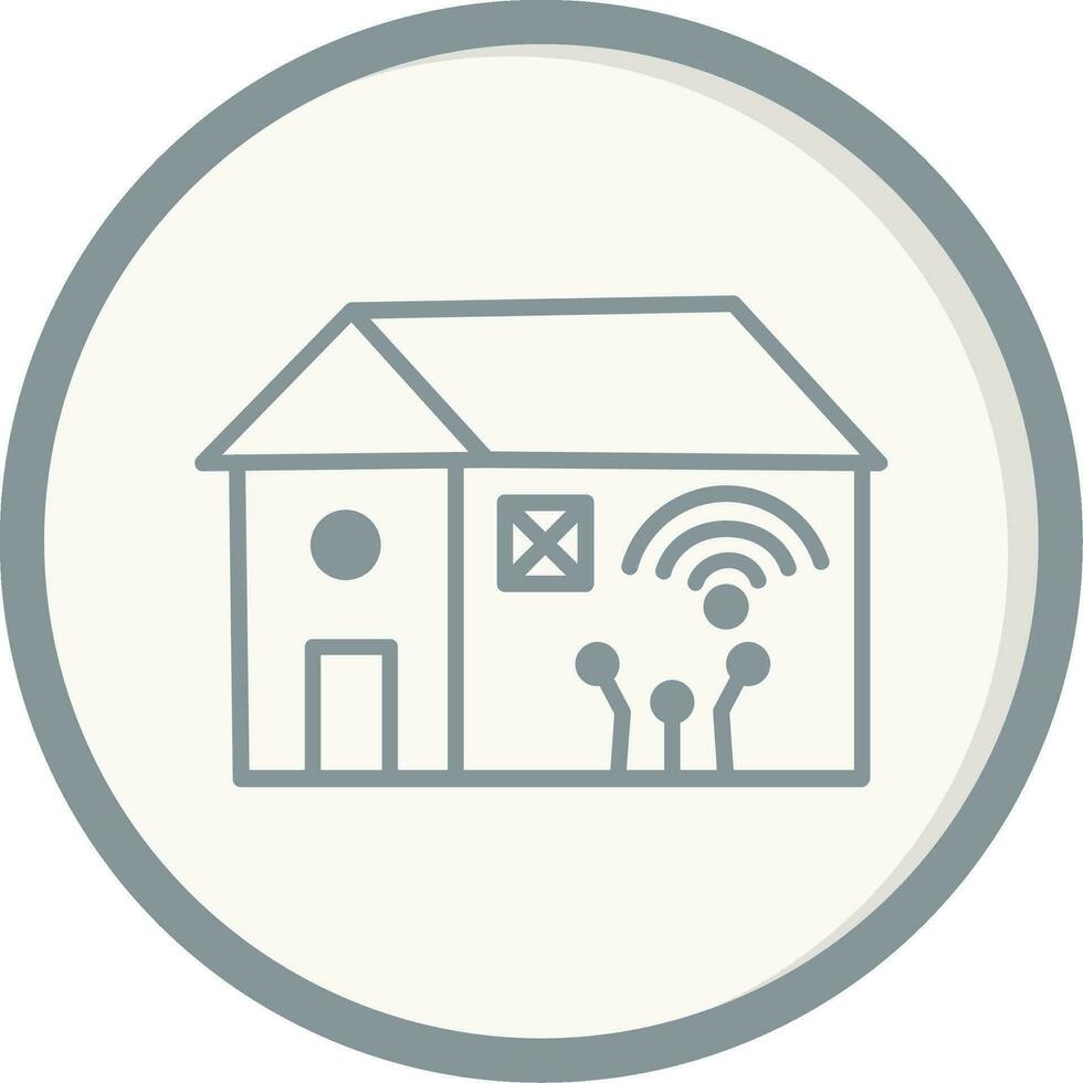 Smart House Vector Icon