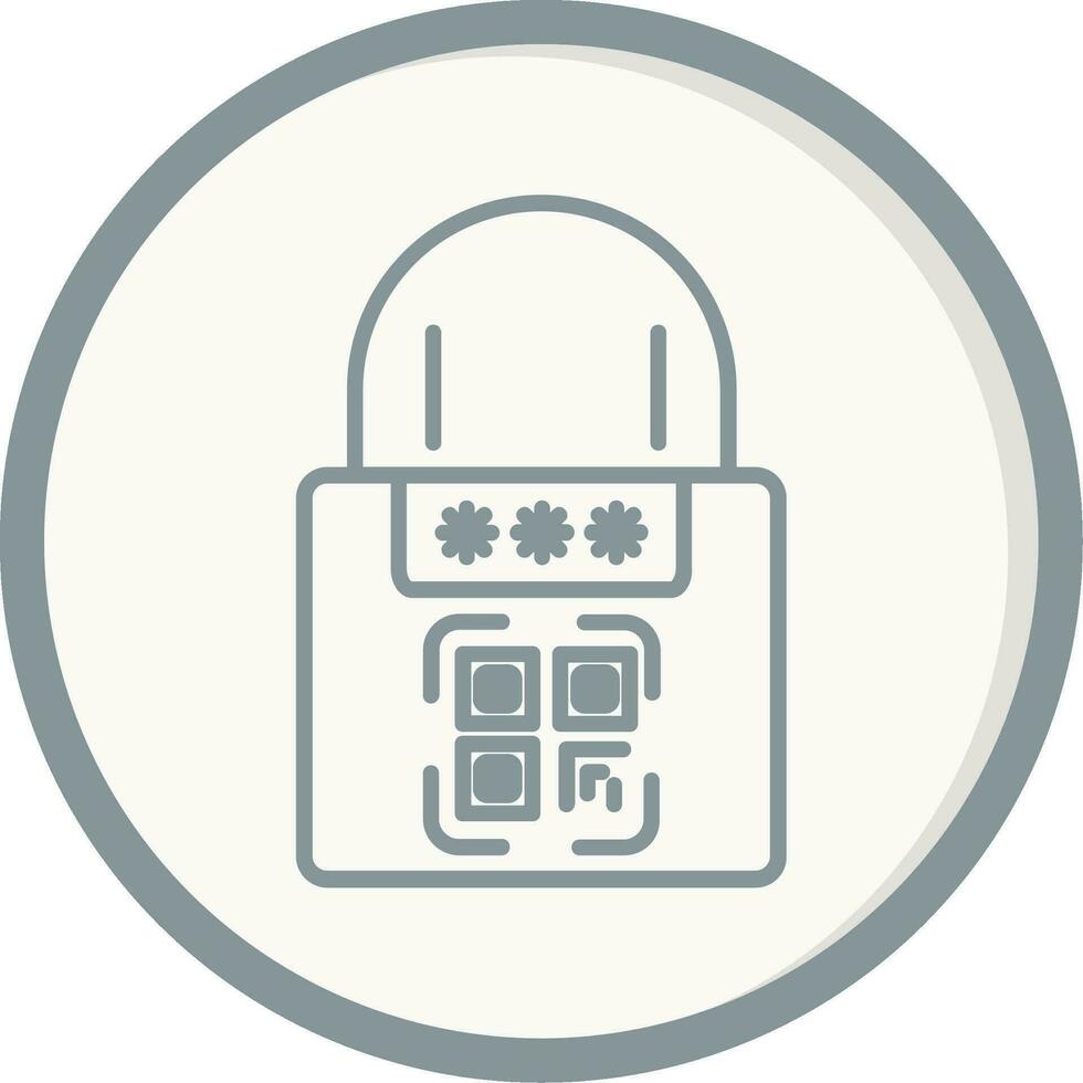 Smart Padlock Vector Icon