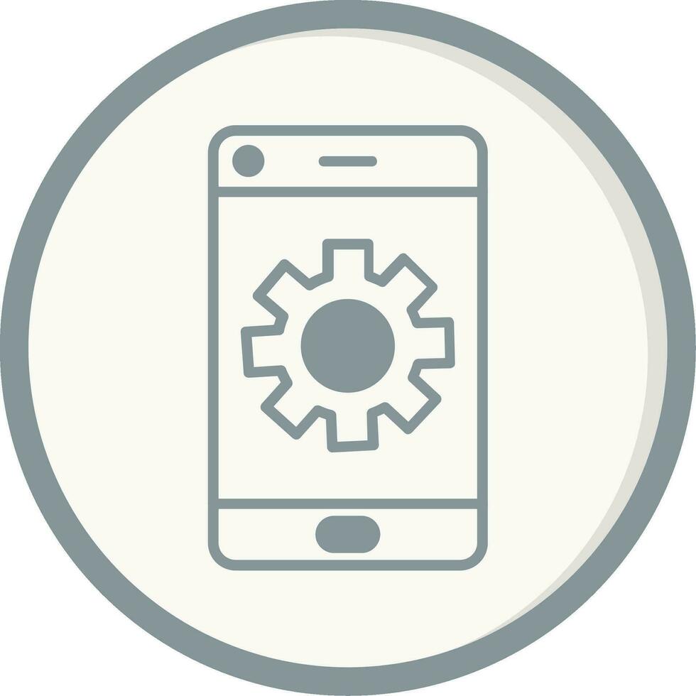 Phone Settings Vector Icon