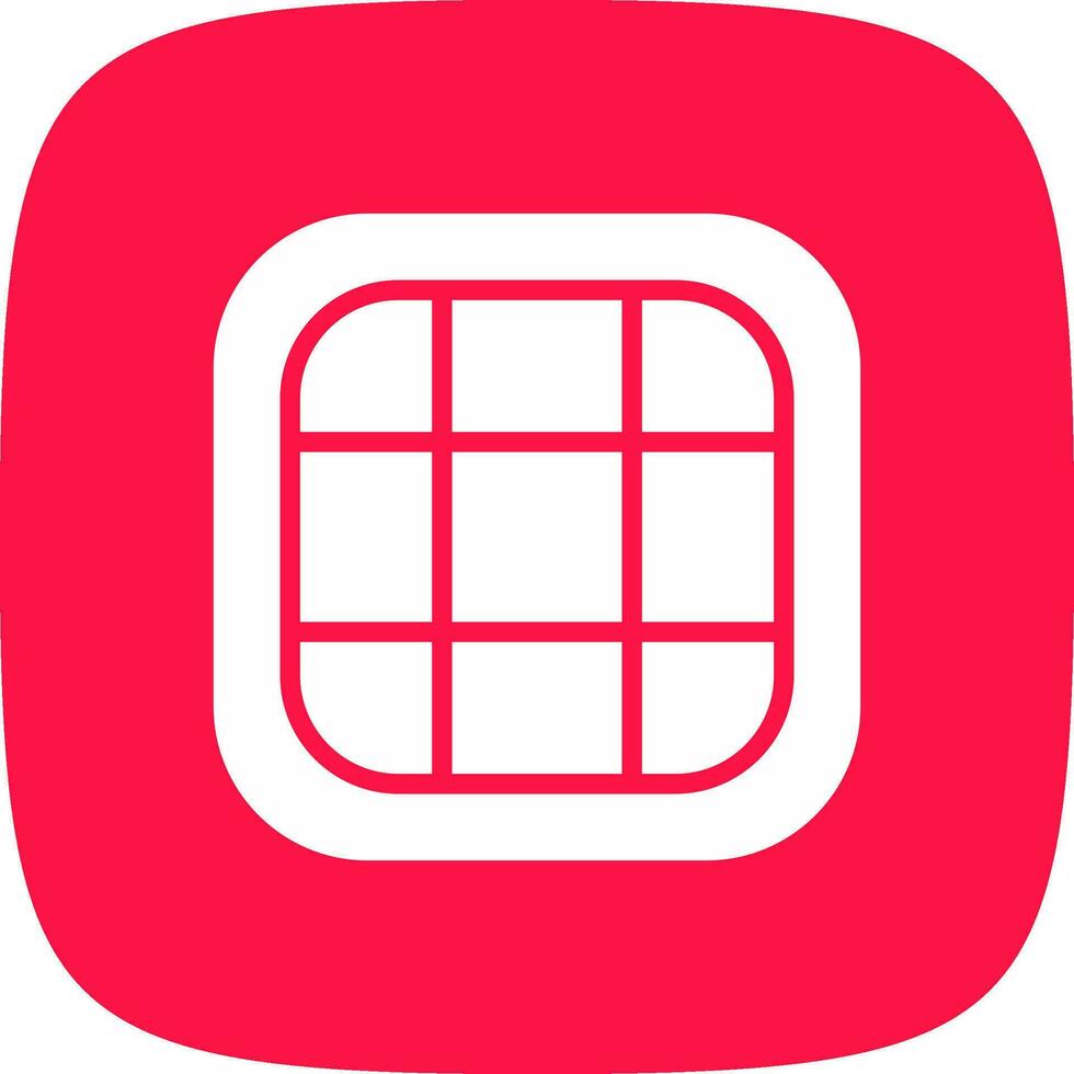 Grid Creative Icon Design vector