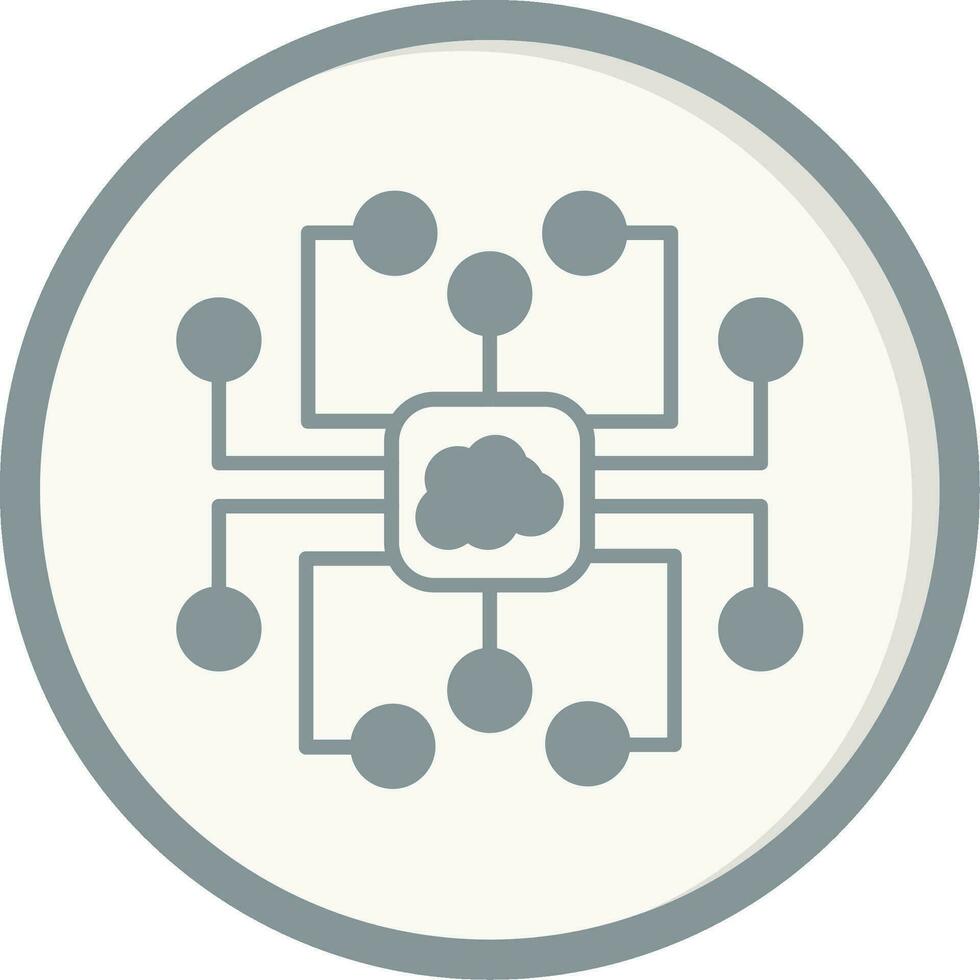 Artificial Intelligence Vector Icon