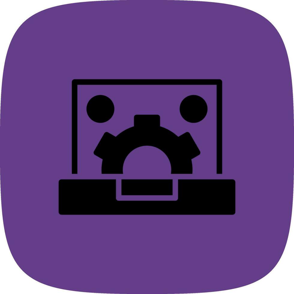 Content Management System Creative Icon Design vector