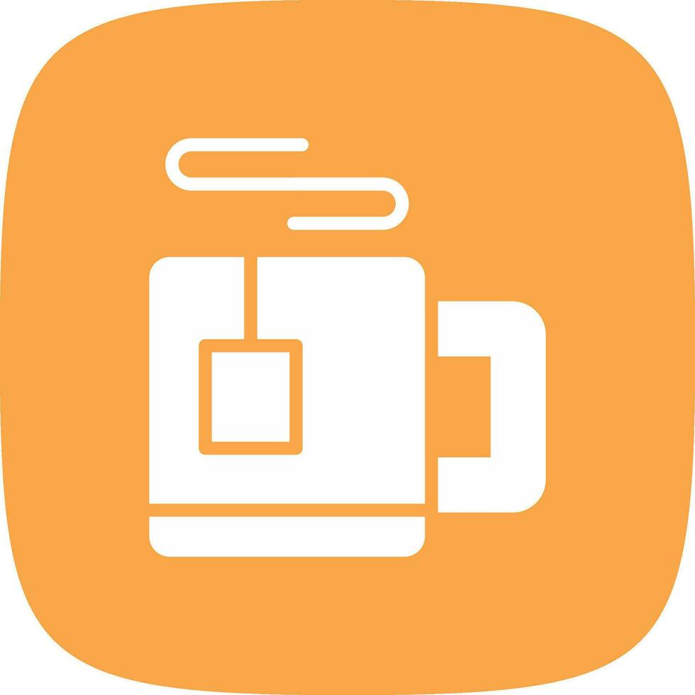 Tea Cup Creative Icon Design vector