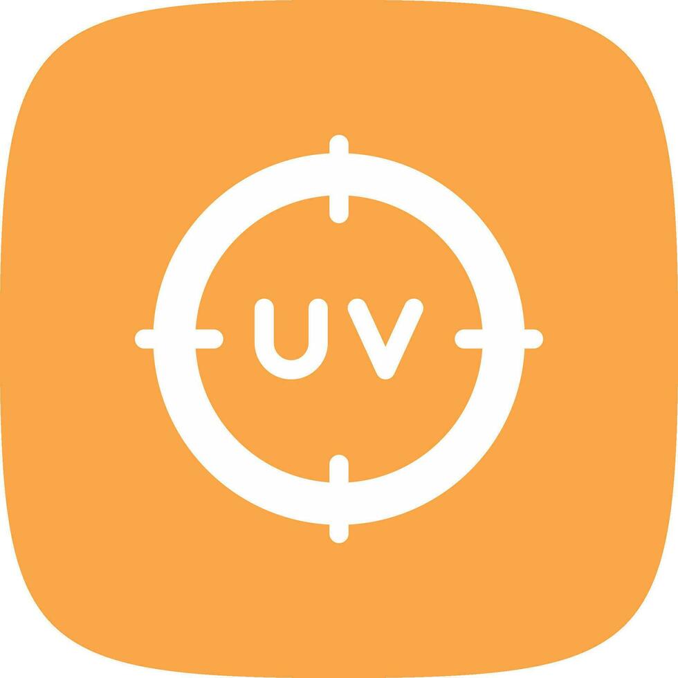 Uv Creative Icon Design vector