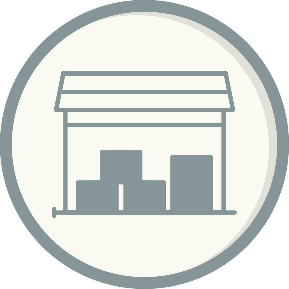 Warehouse Vector Icon